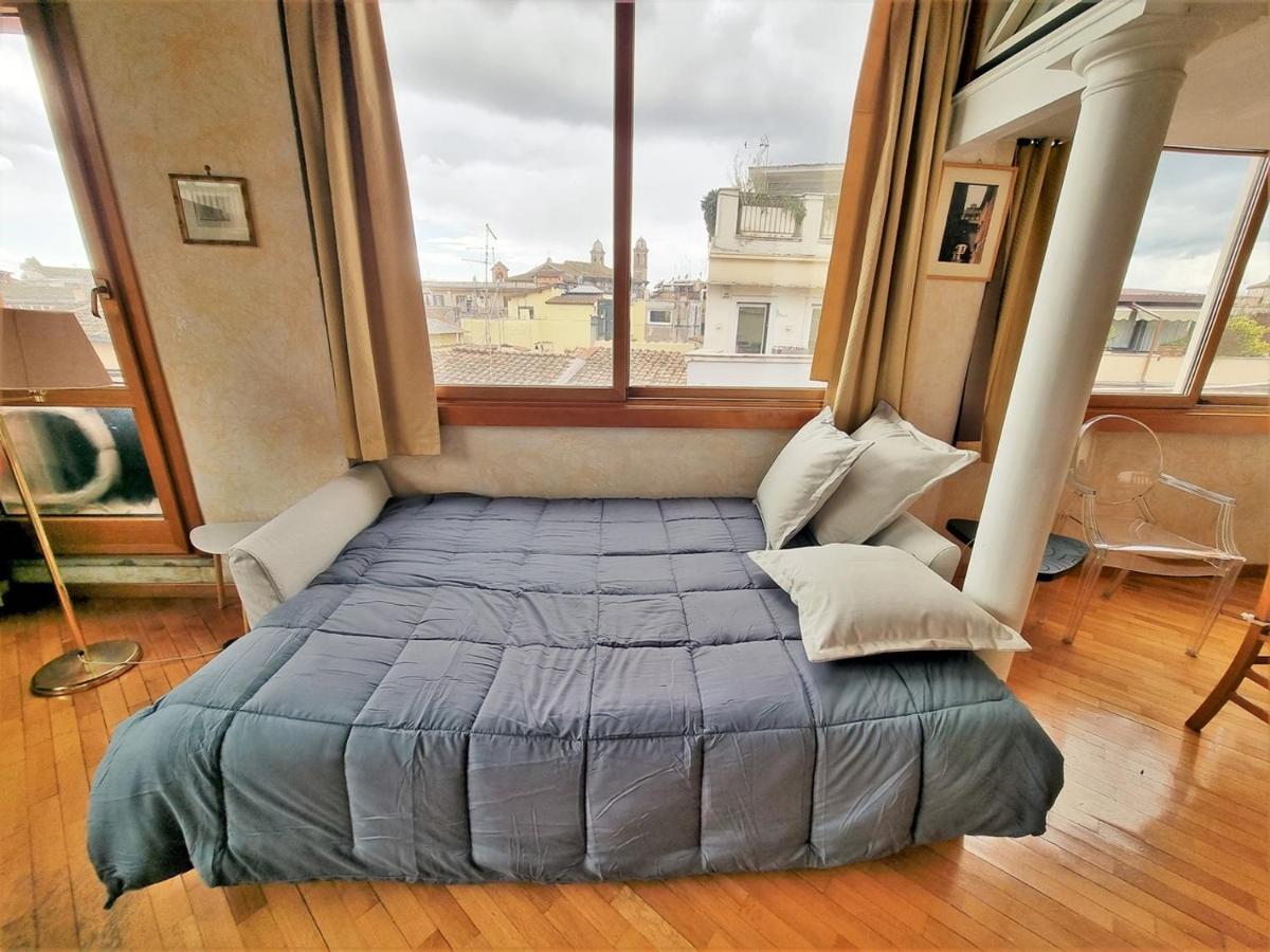 Amazing Panoramic Artist'S Loft Spanish Steps Rome Exterior photo