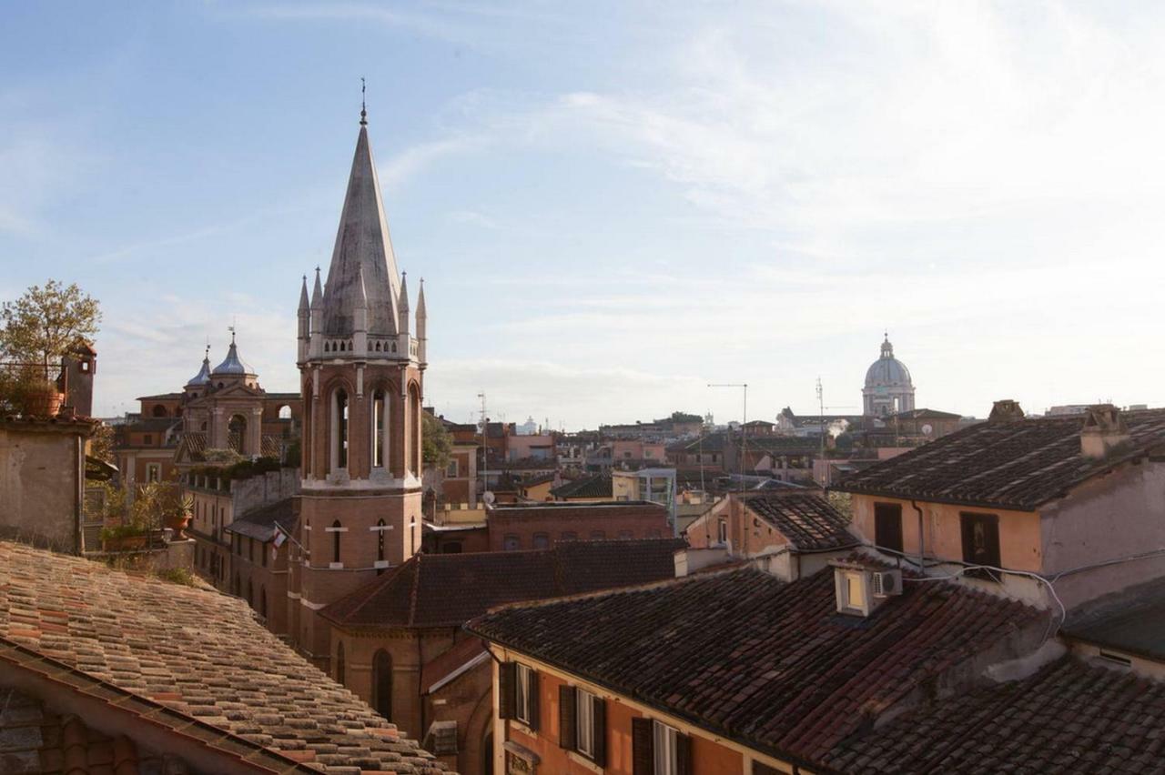 Amazing Panoramic Artist'S Loft Spanish Steps Rome Exterior photo