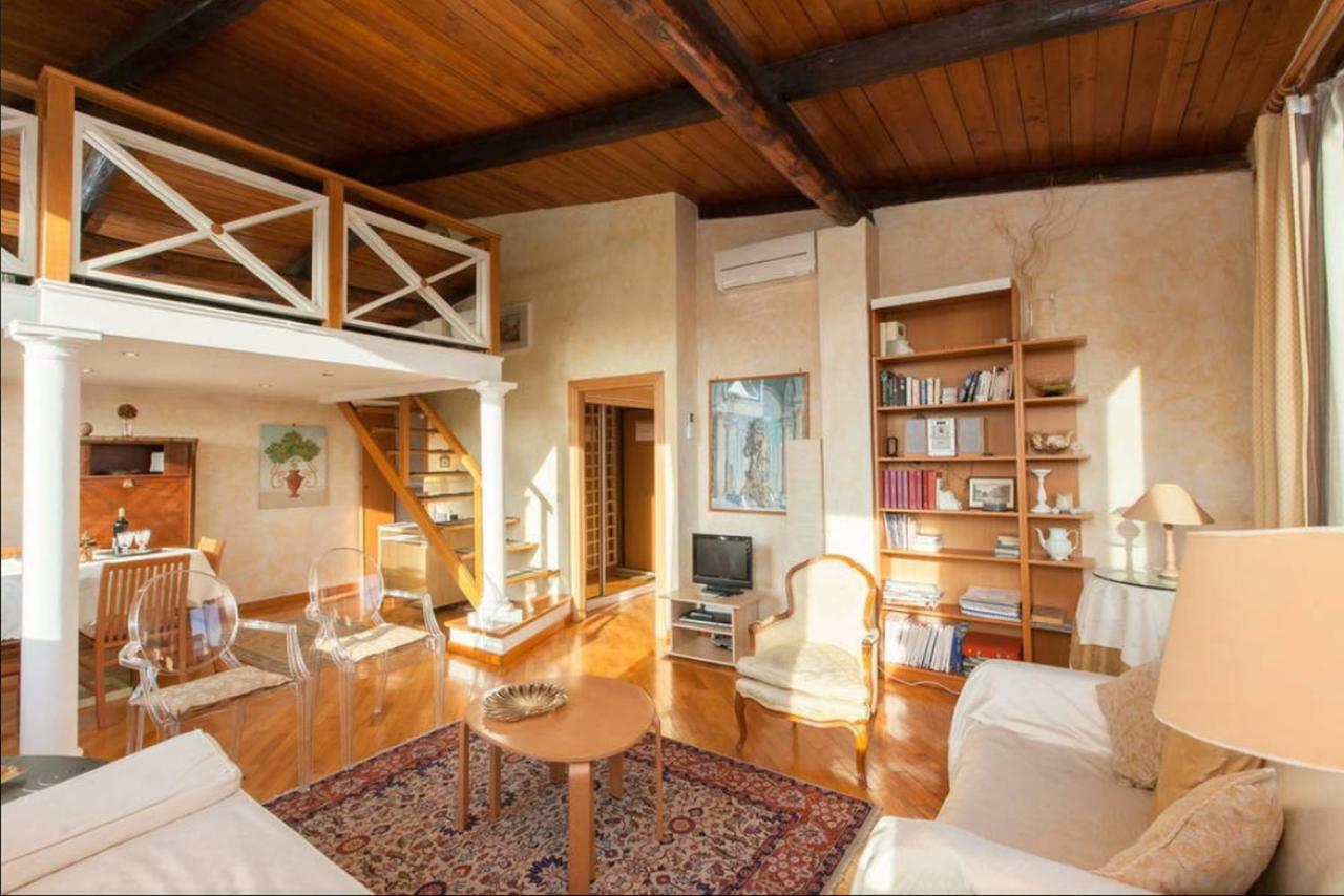 Amazing Panoramic Artist'S Loft Spanish Steps Rome Exterior photo